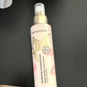 Pure Romance Flirt Mist with Pink and Gold Sealed